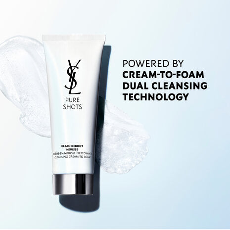 PURE SHOTS CLEAN REBOOT MOUSSE CLEANSER