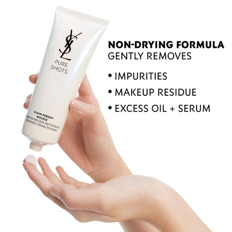 PURE SHOTS CLEAN REBOOT MOUSSE CLEANSER