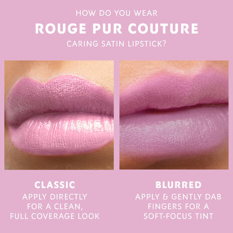 ROUGE PUR COUTURE CARING SATIN LIPSTICK