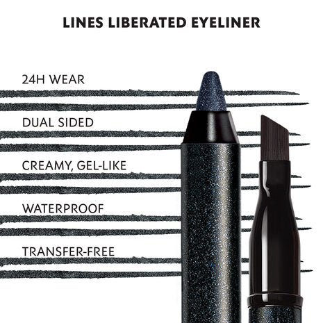 LINES LIBERATED 24H WATERPROOF EYELINER