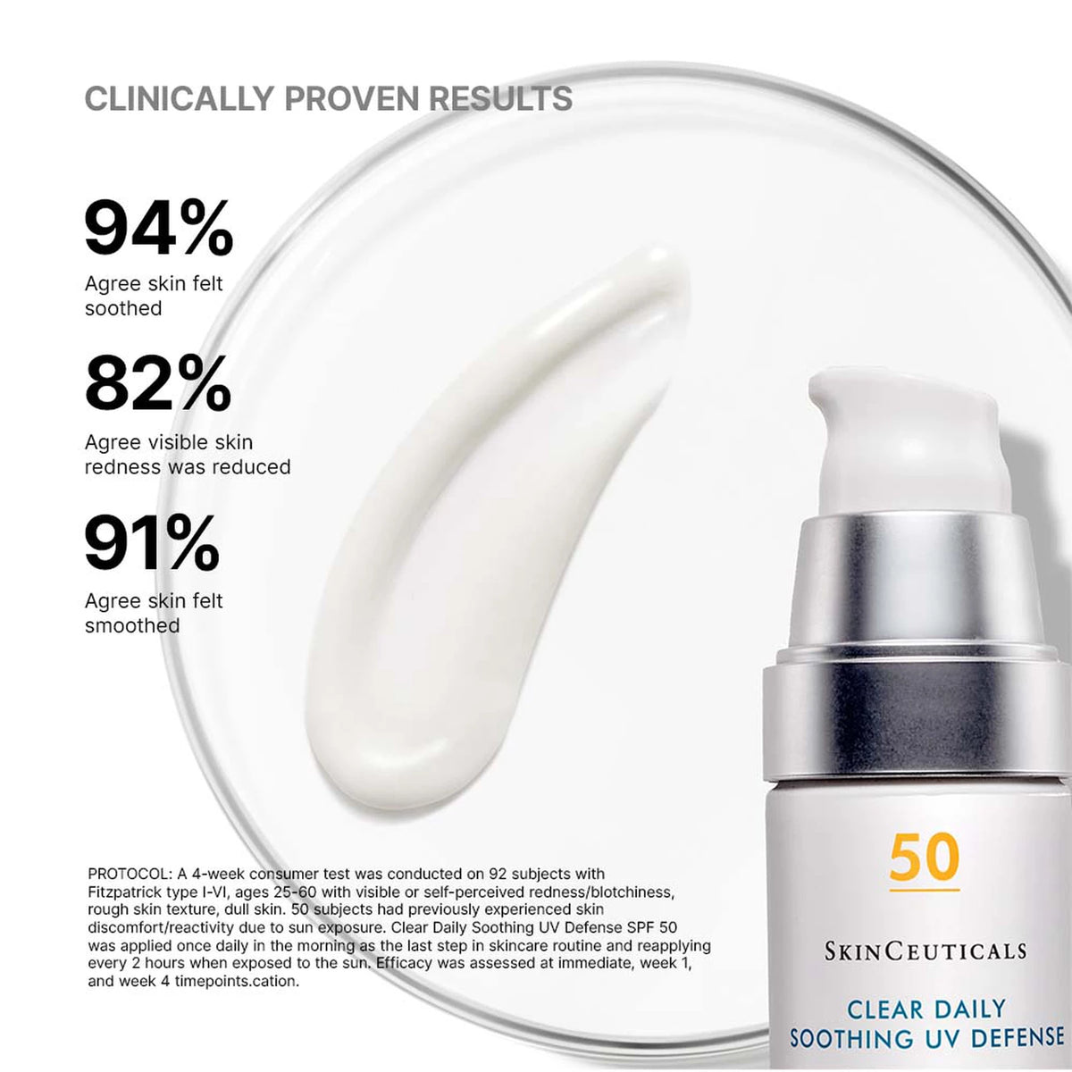 Clear Daily Soothing UV Defense Sunscreen SPF 50