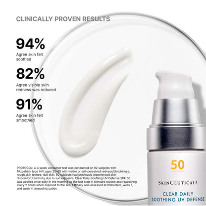 Clear Daily Soothing UV Defense Sunscreen SPF 50